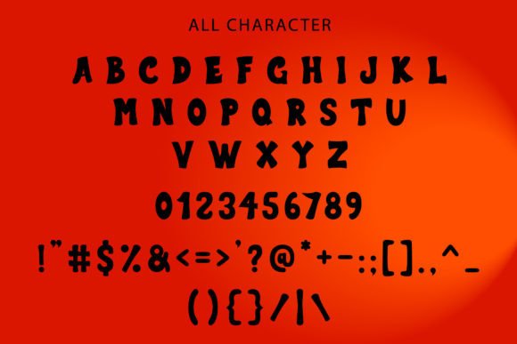 Night Treat Font PNG with transparent background - Preview 5