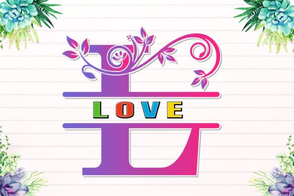 Rb Monogram Font PNG with transparent background - Preview 1