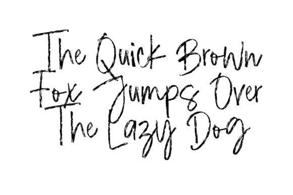 Redista Brush Font PNG with transparent background - Preview 5