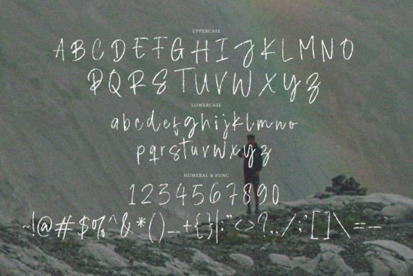 Redista Brush Font PNG with transparent background - Preview 6