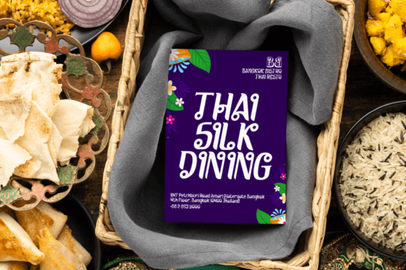 Royal Bangkok Font PNG with transparent background - Preview 3