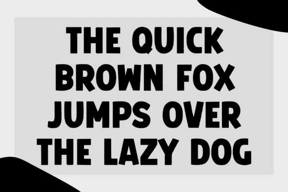 Rustic Bold Clean Font PNG with transparent background - Preview 1