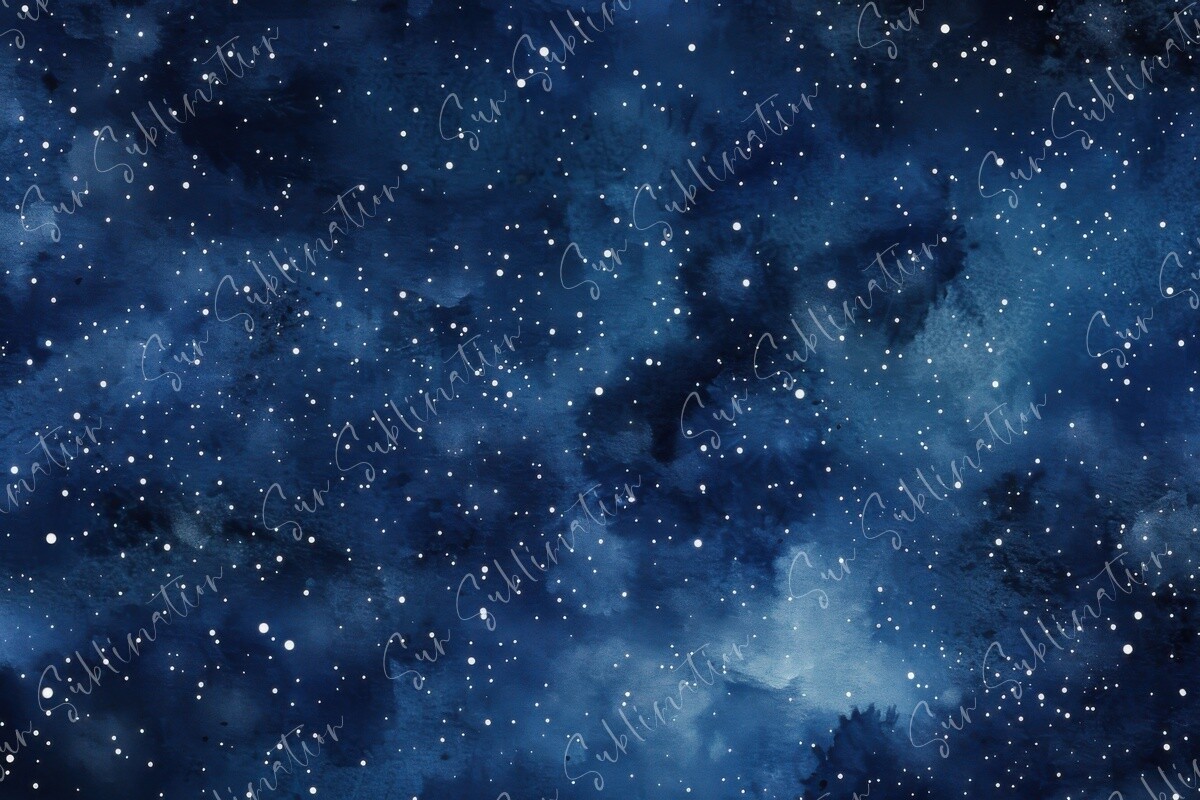 Starry Night Sky Background