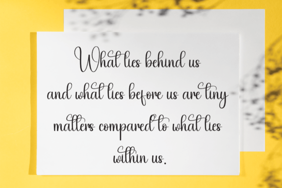 Almonds Font - Preview 2