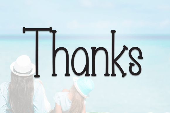 Beach Holiday Font - Preview 6