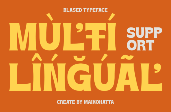 Blased Font - Preview 2