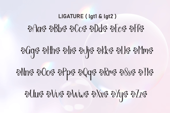 Boho Bubble Font - Preview 6