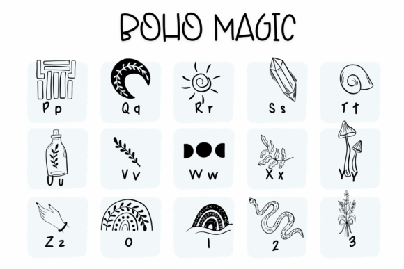 Boho Magic Font - Preview 2
