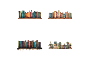 Book Borders Clipart Graphic by Clip Craft Emporium · Creative Fabrica
