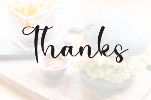 Burger Special Font - Preview 6