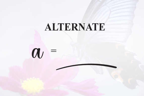 Butterflies Font - Preview 6