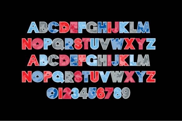 Camo Patriot Font - Preview 2