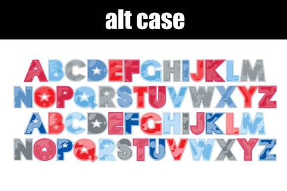 Camo Patriot Font - Preview 6