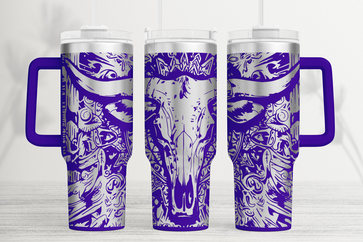 Camping 40oz Laser Tumbler Wrap SVG Graphic by Think Plus Tumbler ...