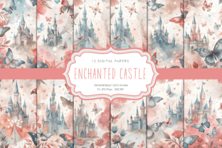 Enchanted Castle Graphic by curvedesign · Creative Fabrica