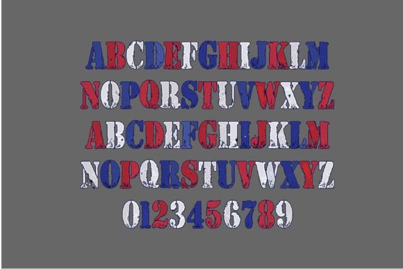 Freedom Rings Font PNG with transparent background - Preview 2
