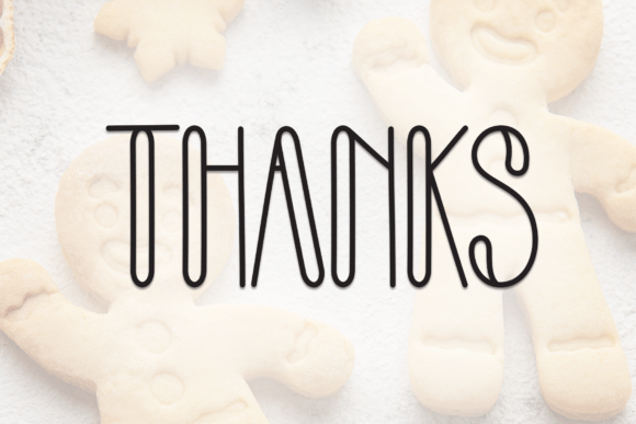 Ginger Bread Font - Preview 6