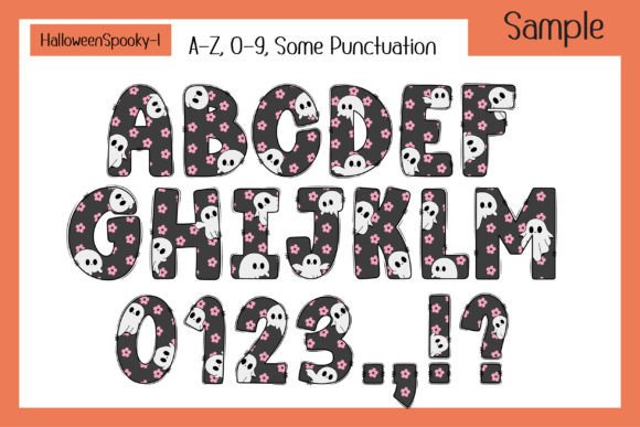 Halloween Spooky Font - Preview 2