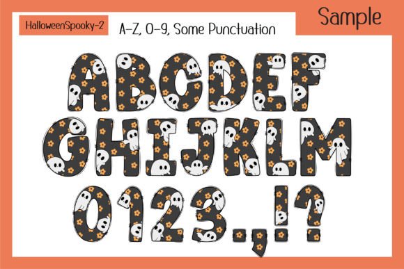 Halloween Spooky Font - Preview 3