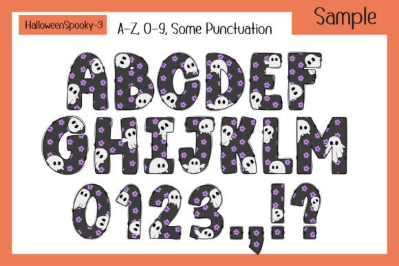 Halloween Spooky Font - Preview 4