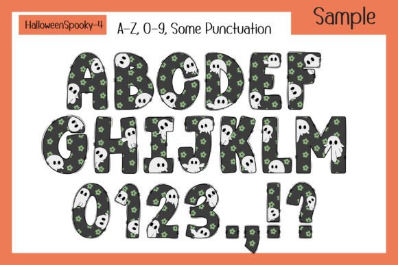 Halloween Spooky Font - Preview 5