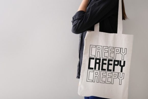 Halloween Sublimation Font PNG with transparent background - Preview 6