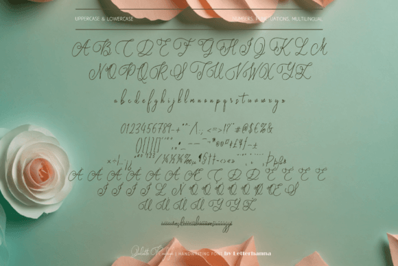 Juliette Rayleigh Font PNG with transparent background - Preview 2