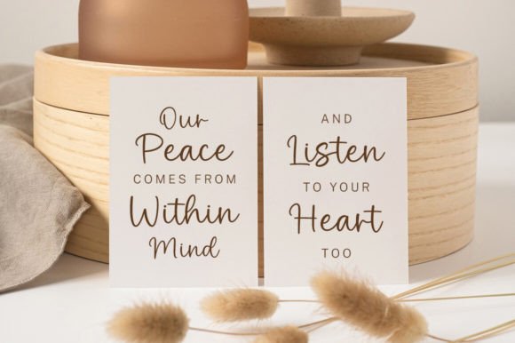 Just Breathe Font PNG with transparent background - Preview 5