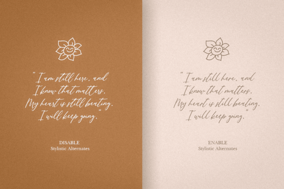Little Stories Font PNG with transparent background - Preview 6