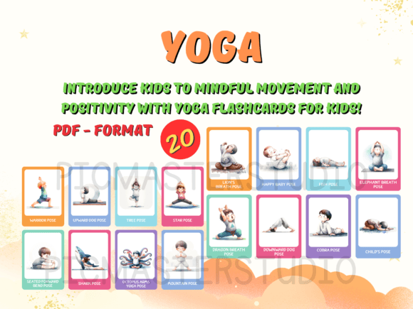 Yoga Flashcards for Kids