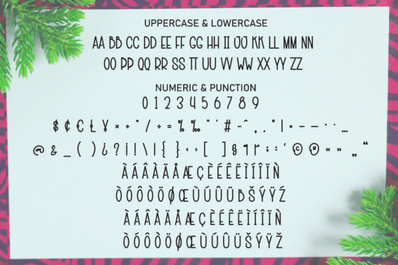 Alphabet Font - Preview 6