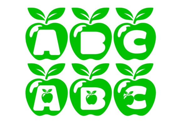 Apple Monogram Font - Preview 1
