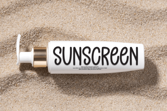 Beach Fishing Font - Preview 1
