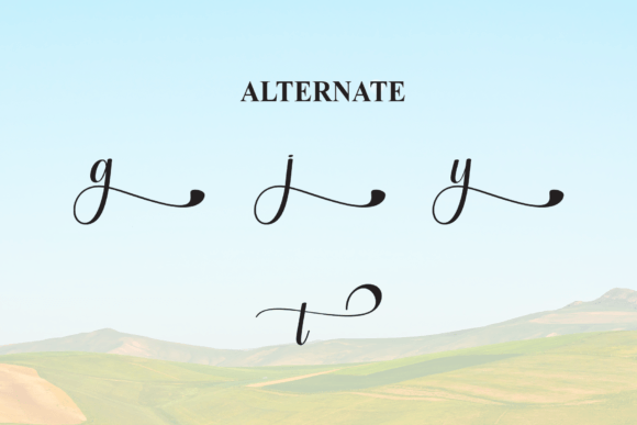 Brightland Font - Preview 6