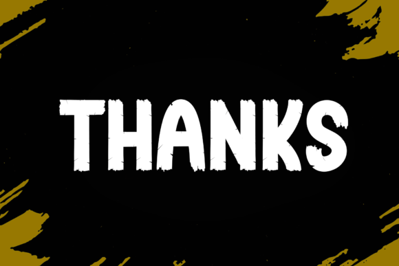 Brush Spooky Font - Preview 6