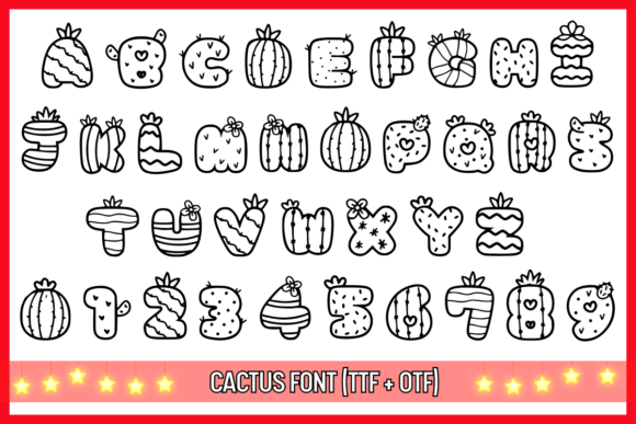 Cactus Font - Preview 1