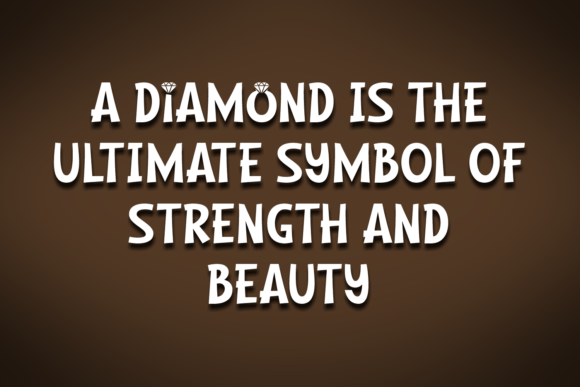 Diamond Cartoon Font - Preview 3