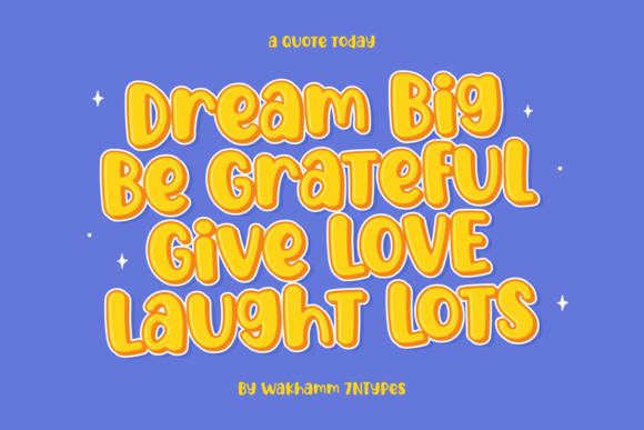 Dream Sunday Font - Preview 1