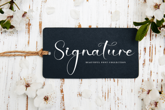 Flower Roselya Font - Preview 4