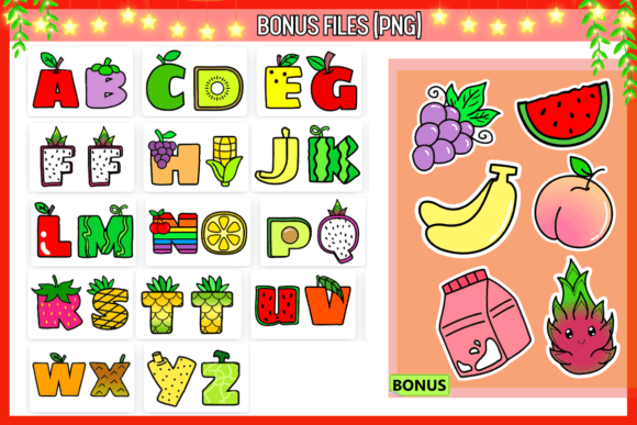Fruit Font - Preview 2