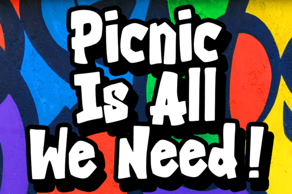 Graffiti Night Font PNG with transparent background - Preview 2