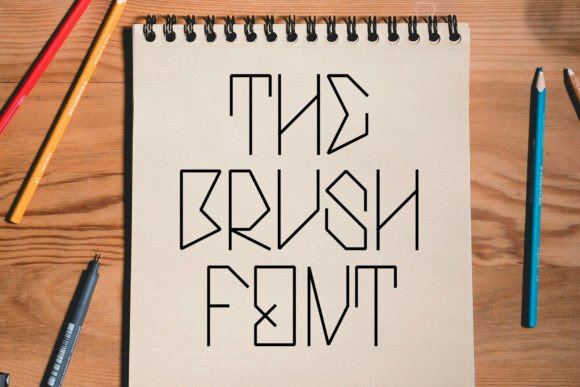 Hardline Font - Preview 1