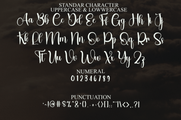 Litle Farmhouse Font PNG with transparent background - Preview 2