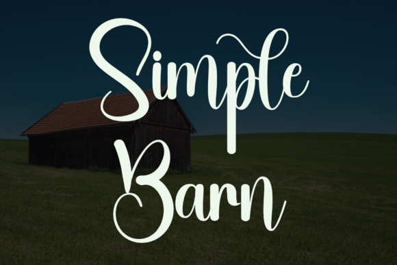 Litle Farmhouse Font PNG with transparent background - Preview 6