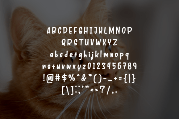 Mogu Dama Font PNG with transparent background - Preview 1