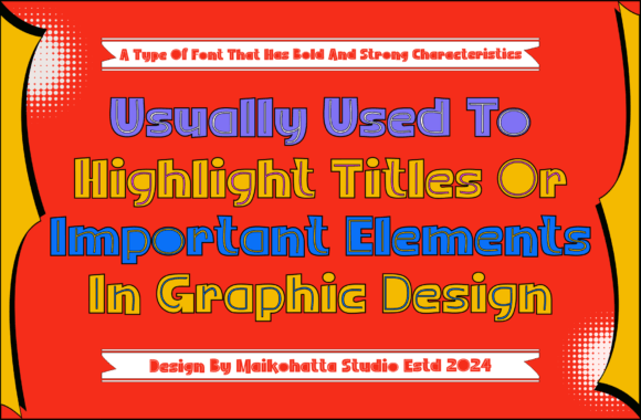 Muiko Font PNG with transparent background - Preview 4