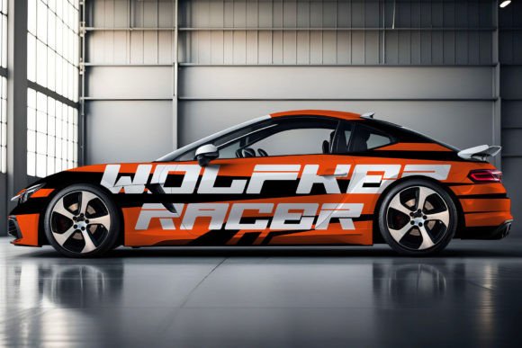 Racing Crime Font PNG with transparent background - Preview 3