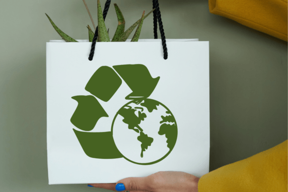 Recycling Symbol Font PNG with transparent background - Preview 5