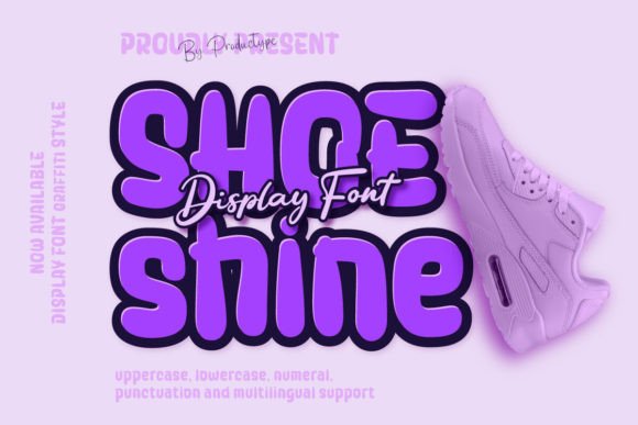 Shoeshine Font PNG with transparent background - Preview 4