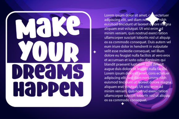 Simple Dreams Font PNG with transparent background - Preview 4